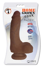 7" Home Grown Cock - Chocolate Default Title