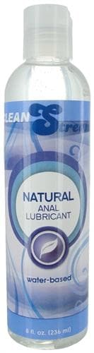 Natural Water Based Anal Lubricant 8 Oz Default Title