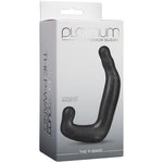 Platinum Premium Silicone - the P-Wand - Charcoal Default Title