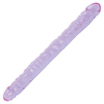 Crystal Jellies 18 Inch Double Dong - Purple Default Title