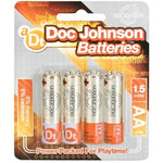 Doc Johnson Batteries - AA - 4 Pack Default Title