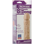 Vac-U-Lock 8 Inch Classic Dong - White Default Title