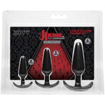 Anal Essentials 3-Piece Silicone Trainer Set - Black Default Title