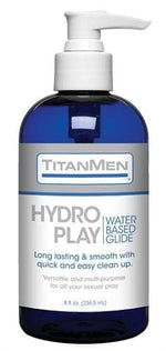 Titanmen Hydro Play Water Based Glide - Bulk - 8 Fl. Oz. Default Title