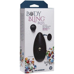 Body Bling - Clit Caress Mini-Vibe in Second Skin Silicone - Silver Default Title