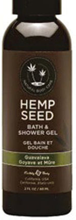 Hemp Seed Bath and Shower Gel - Guavalava 2 Fl. Oz- 60ml Default Title
