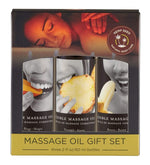Edible Massage Oil Gift Set Box Three 2 Oz Bottles Default Title