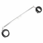 Expandable Spreader Bar Set 35" - 47" With Detachable Leatherette Cuffs Default Title