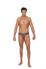 Men's Thong Back Brief - Small-medium - Animal Default Title