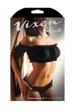 Underneath It All Crop Top & Panty - One Size Default Title