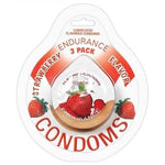 Endurance Condoms - Strawberry - 3 Pack Default Title