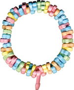 Rainbow Penis Candy Bracelet Default Title