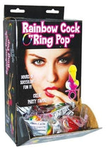 Rainbow Cock Ring Pop - 12 Piece Display Default Title