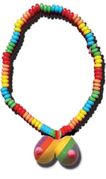 Rainbow Boobie Candy Necklace Default Title