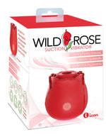 Wild Rose Suction Vibrator - Red Default Title