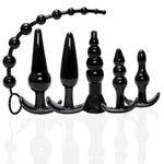 The 9's Try-Curious Anal Plug Kit - Black Default Title