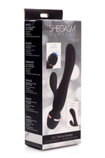 Shegasm Supreme 3 in 1 Silicone Suction Rabbit Vibe Default Title