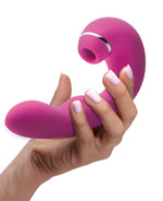 Shegasm 5 Star 10x Tapping G-Spot Vibe With Suction - Teal Default Title