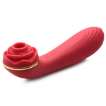 Bloomgasm Passion Petals 10x Suction Rose Vibrator - Red Default Title