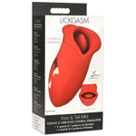 Lickgasm Kiss and Tell Mini Kissing and Vibrating Clitoral Stimulator - Red Default Title