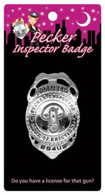 Pecker Inspector Badge Default Title