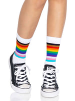 Pride Crew Socks - One Size - Rainbow Default Title