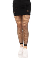 Industrial Net Footless Tights - One Size - Black Default Title