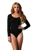 Opaque Bodysuit - One Size - Black Default Title