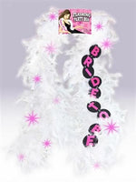 Bride-to-Be Flashing Boa - White Default Title