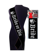 Bride or Die Sash - Black Default Title