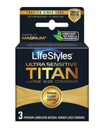 Lifestyles Ultra Sensitive Titan Large 3 Pack Default Title