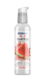 Swiss Navy 4-in-1 Playful Flavors - Watermelon 4 Oz Default Title