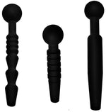 Dark Rods 3 Piece Silicone Penis Plug Set Default Title