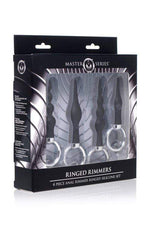 4 Piece Silicone Anal Ringed Rimmer Set Default Title