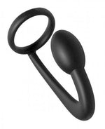 Prostatic Play Explorer Silicone Cock Ring and Prostate Plug Default Title