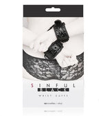 Sinful Wrist Cuffs - Black Default Title