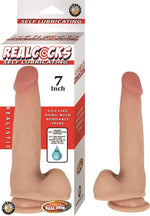Realcocks Self Lubricating Dong - 7 Inch - Flesh Default Title