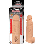 Natural Realskin Vibrating Penis Xtender Default Title