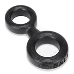 8-Ball Cockring With Attached Ball Ring Oxballs - Black Default Title