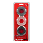 Hunkyjunk Huj3 C-Ring 3 Pk - Tar - Multi Default Title