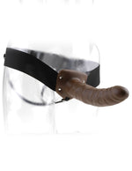 Fetish Fantasy Series 8" Hollow Strap-on - Brown Default Title