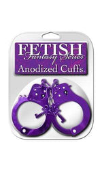 Fetish Fantasy Anodized Cuffs - Purple Default Title