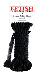 Fetish Fantasy Series Deluxe Silky Rope - Black Default Title