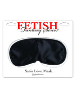 Satin Love Mask - Black Default Title