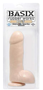 Basix Rubber Works - Big 7 With Suction Cup - Flesh Default Title