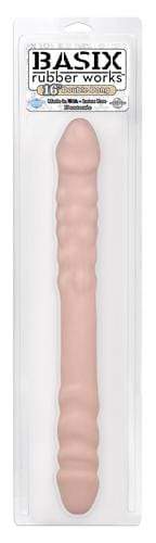 Basix Rubber Works 16 Inch Double Dong - Flesh Default Title