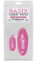 Basix Rubber Works Jelly Egg - Pink Default Title