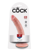 King Cock 7-Inch Cock - Flesh Default Title