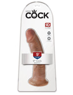 King Cock 9" Cock - Tan Default Title
