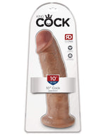King Cock 10" Cock - Tan Default Title
